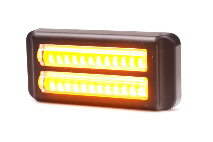 Výstražná kontrolka WAŚ 2469 W284 LED blikajúca oranžová MASTER/SLAVE