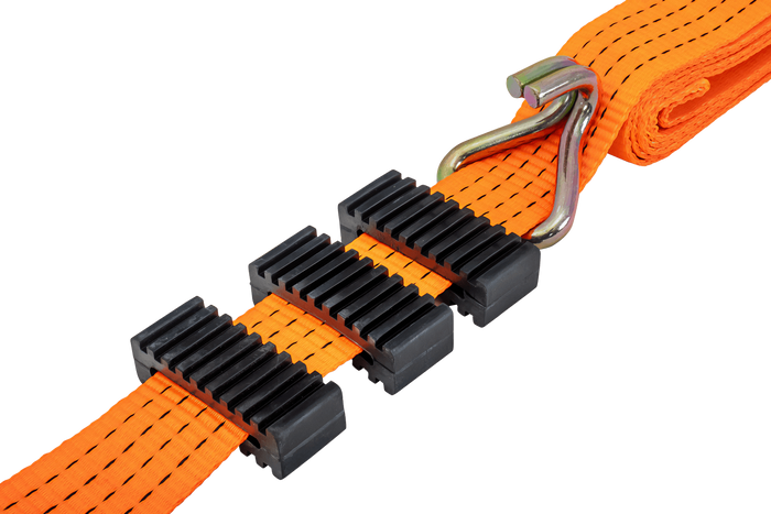 3-bodový transportný pás s napínačom pre príves UNITRAILER 3m/50mm/4t oranžový