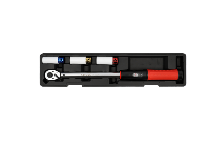 Sada momentových kľúčov YATO 1/2" 40–220 Nm, 4 kusy, na výmenu kolesa
