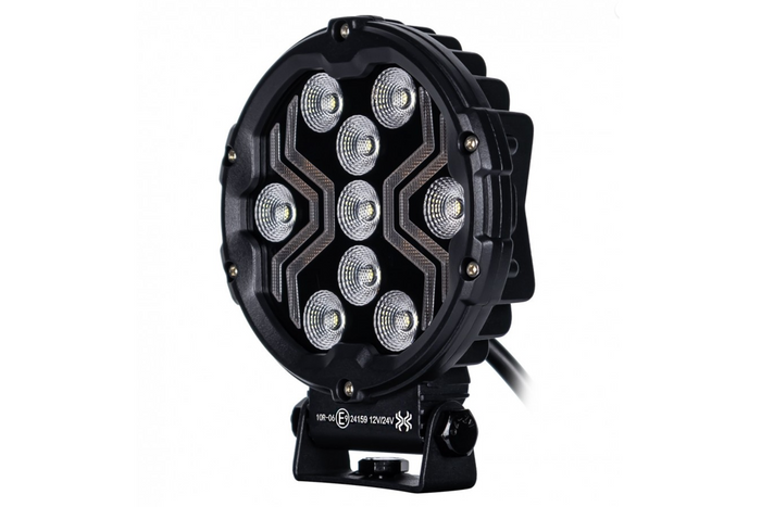 LED reflektor pracovného svetla KAMAR X-SPIDER L0196 9xLED 1700lm