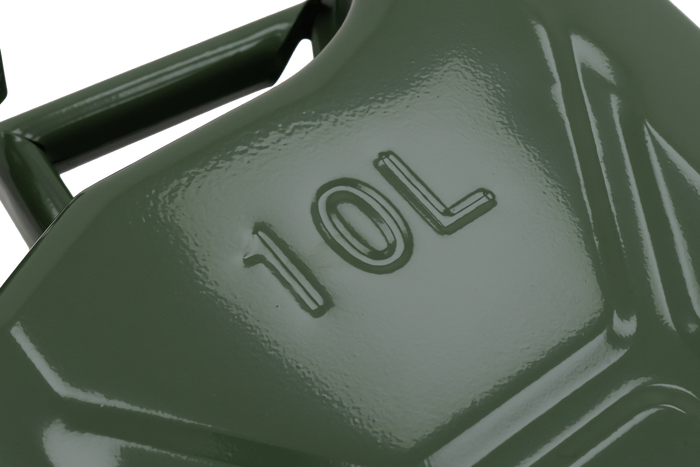 Kovový kanister 10L HERMON zelený