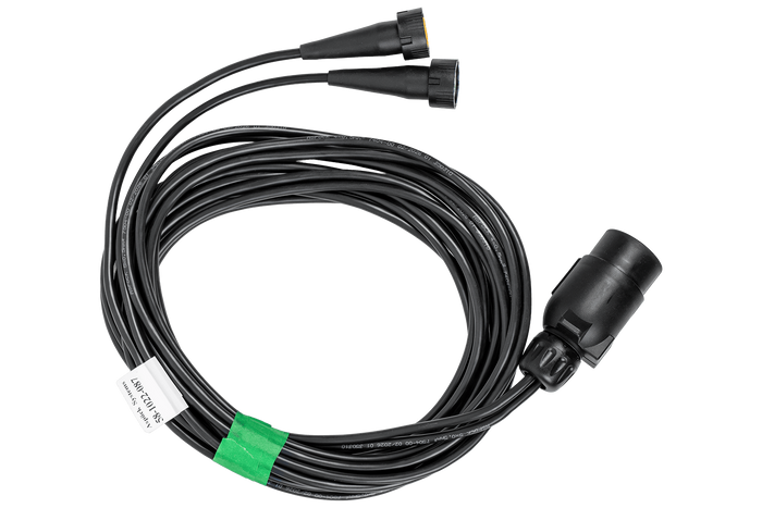 ASPÖCK 58-1022-087 elektrická inštalácia káblového zväzku pre príves 4,5 m 7PINOVÝ konektor bajonetový 2x5PINOVÝ