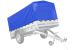 Kryt Unitrailer 2312/230 KIPP H-800 BLUE
