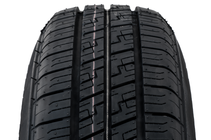 Vystužené koleso na príves KENDA TYRE 165/80 R13C 96/94N ALU RÁFEK STARCO leštený 5Jx13"H2 5x112 ET:30