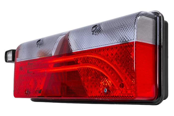 Zadné svetlá ASPÖCK EUROPOINT III LED bajonetové 7PIN ASS2 s klaksónom 7 funkcií ľavé+pravé