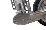 KNOTT ATK60 zosilnené oporné koleso s rukoväťou 350 kg 60 mm 785-1020 mm