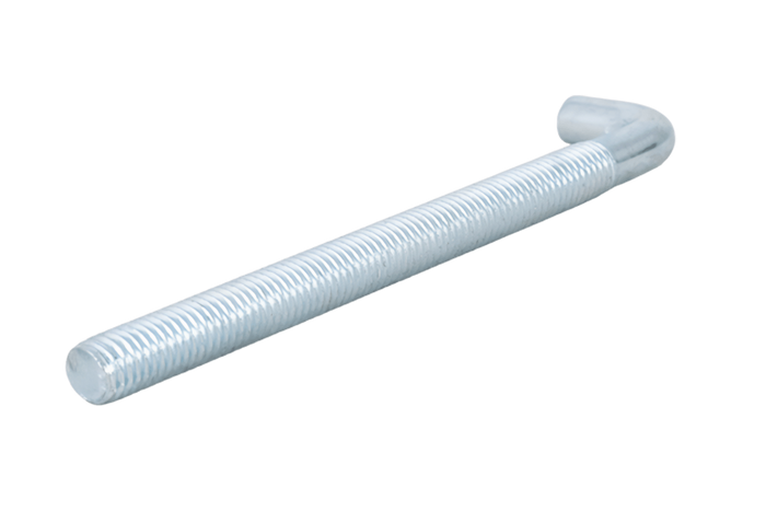 Stavebný hák DROMET HP M6x90 so zahnutým koncom (rovný)