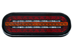 FRISTOM FT-320 LED bajonetové zadné svietidlo, 3 univerzálne funkcie