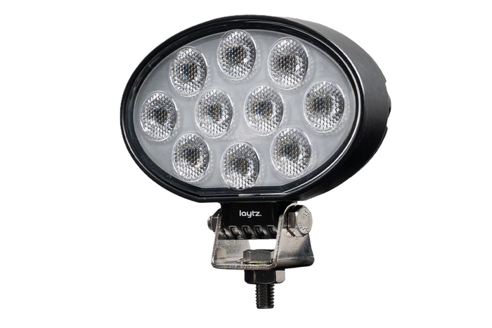 LED reflektorová pracovná lampa LAYTZ LY7401 40xLED 4000lm oválna