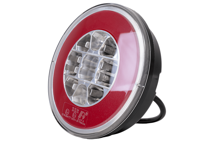 TT TECHNOLOGY TT.12008 Glo-Trac LED zadné svetlo pre hamburgery, 3 funkcie, univerzálne